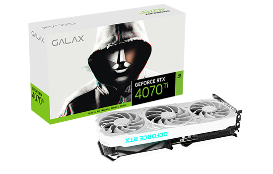 Placa De Vídeo Galax NVIDIA GeForce RTX 4070 Ti EX White, 12GB